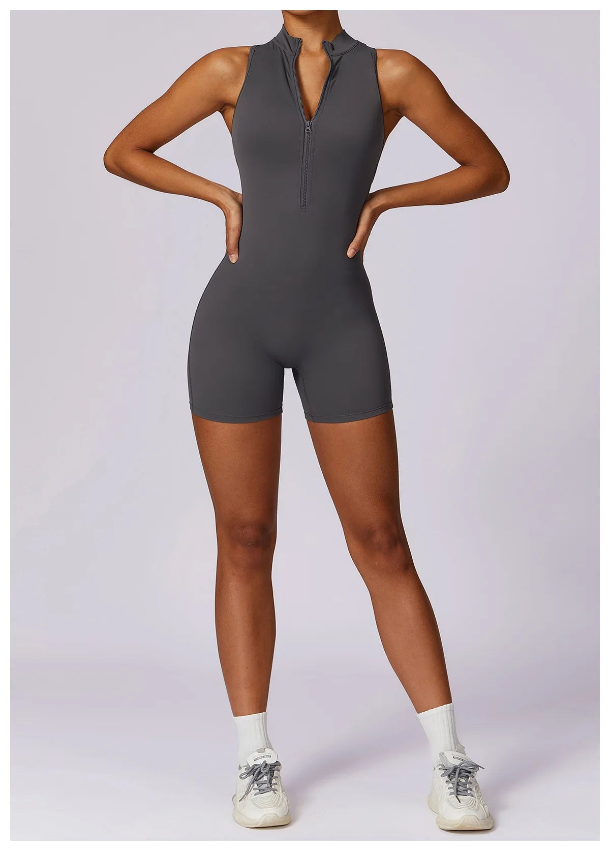 Open back yoga jumpsuit- Cali