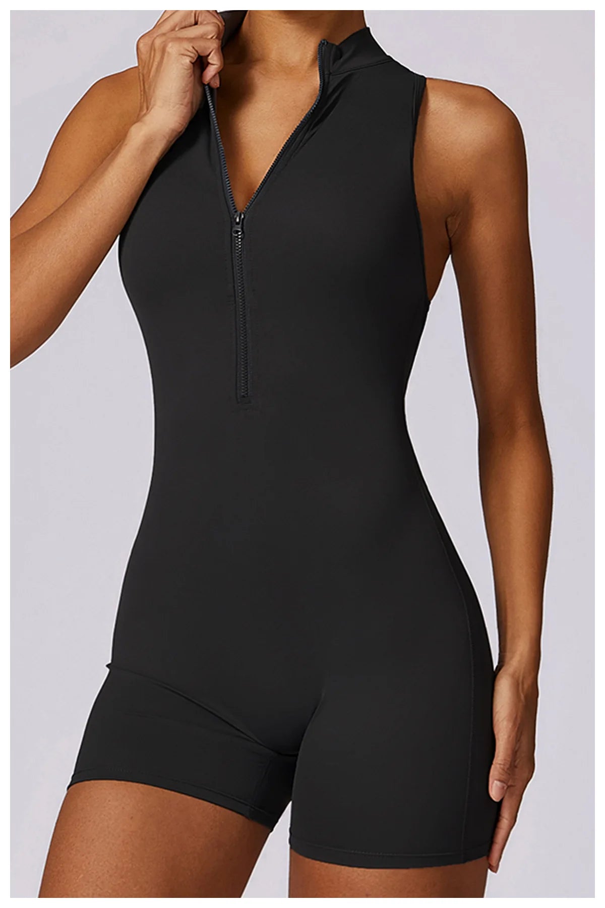 Open back yoga jumpsuit- Cali