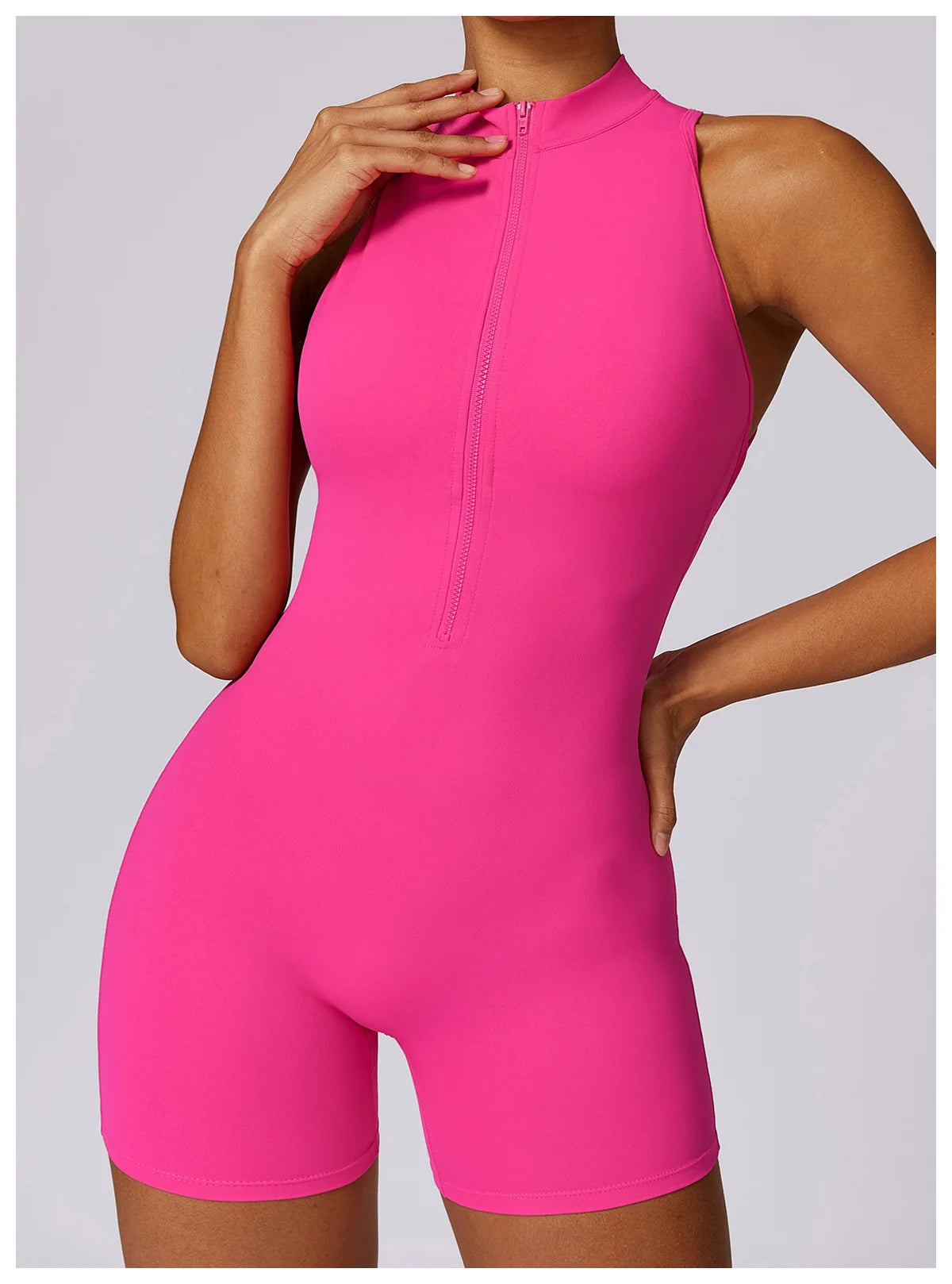 Open back yoga jumpsuit- Cali