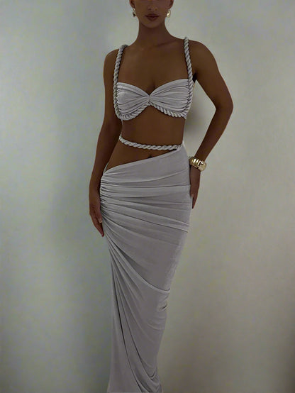 Elegant Beach Club Maxi Set- Nili