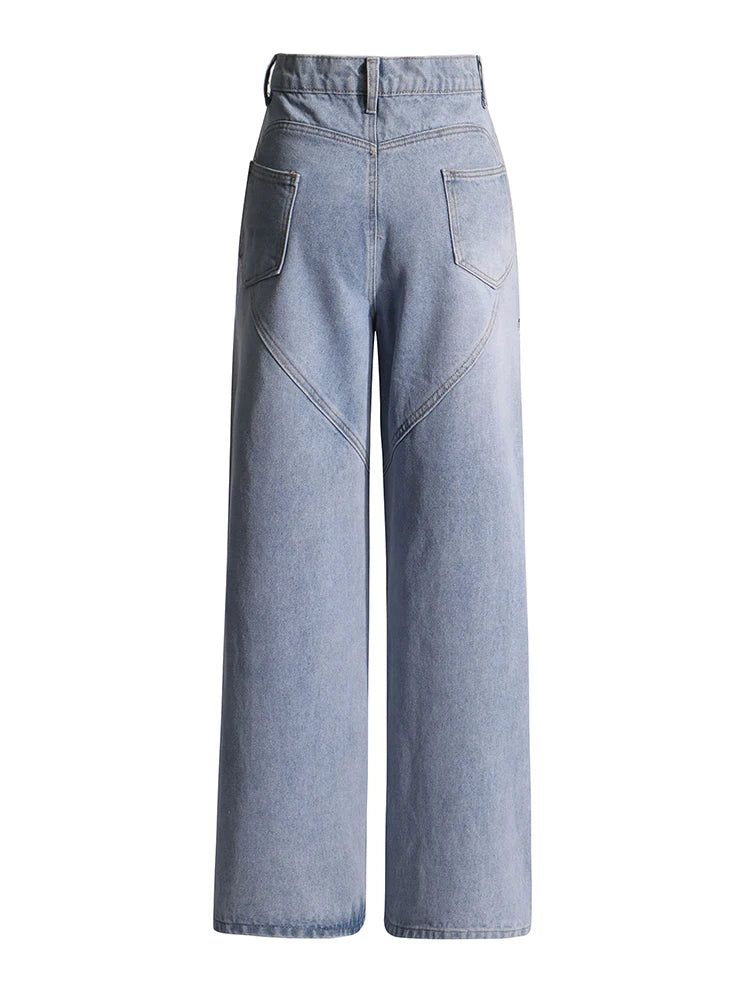 High Waist Wide Leg Jeans- Chloe