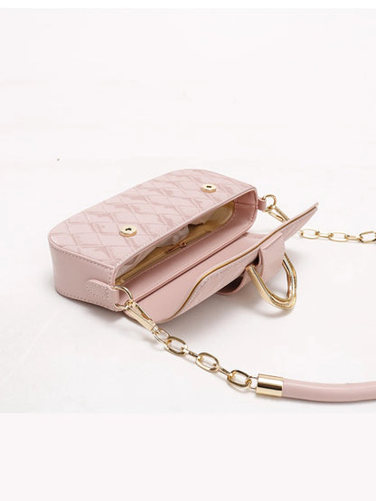 Square elegant shoulder bag- Daniella