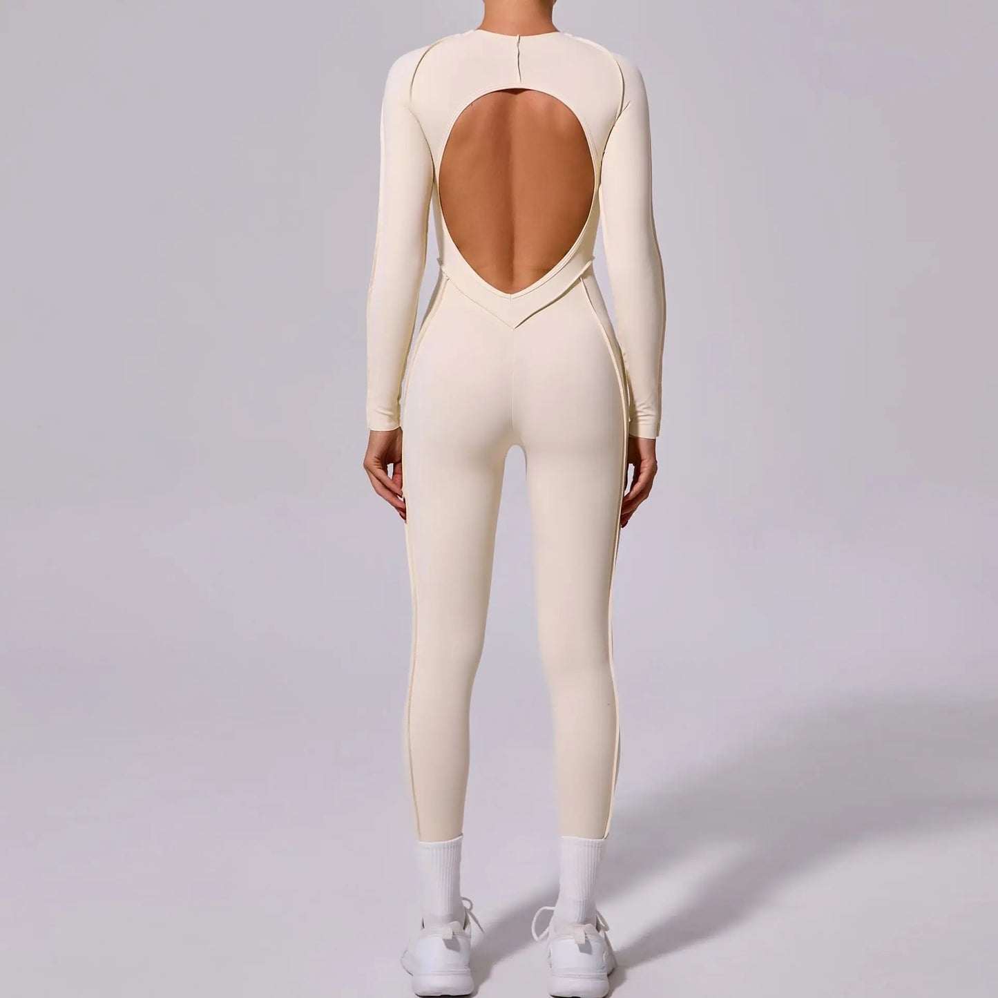 Sporty geometric jumpsuit- Juno