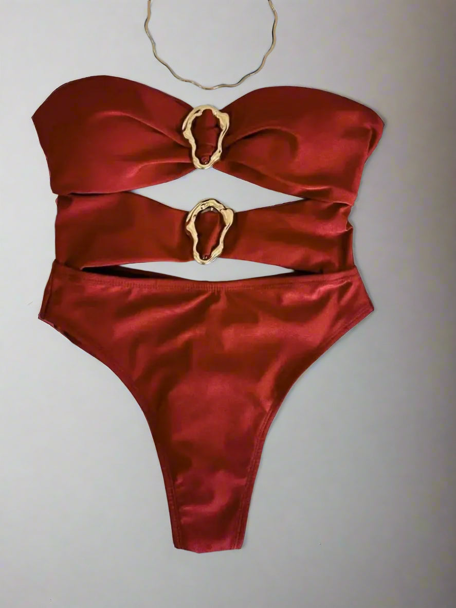 Elegant Monokini- Mishel